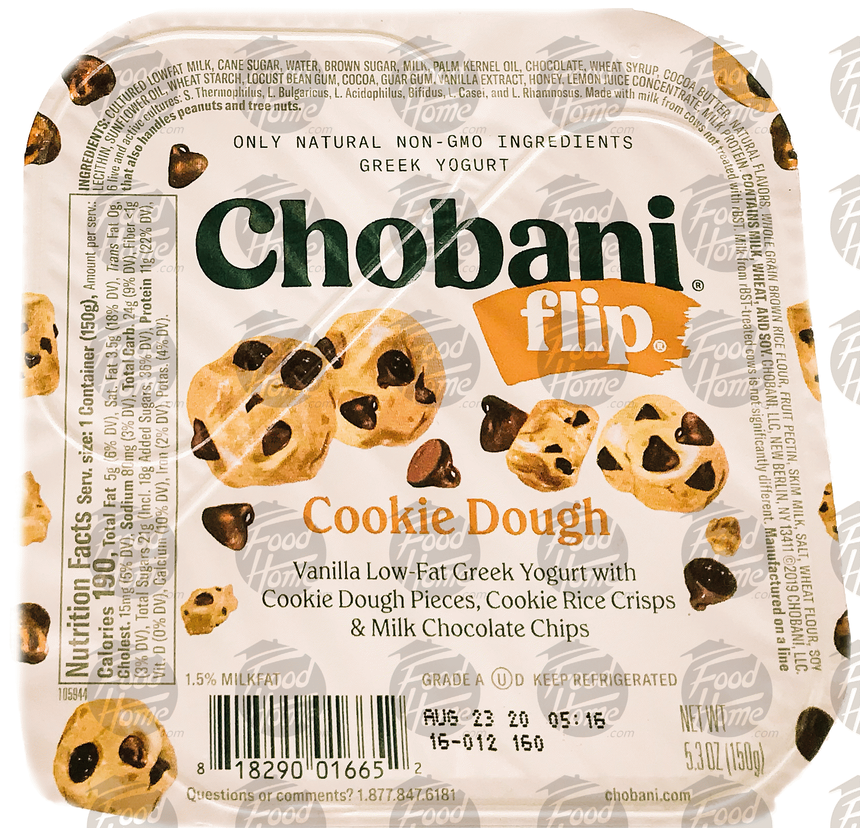 Chobani Flip cookie dough, cup Full-Size Picture